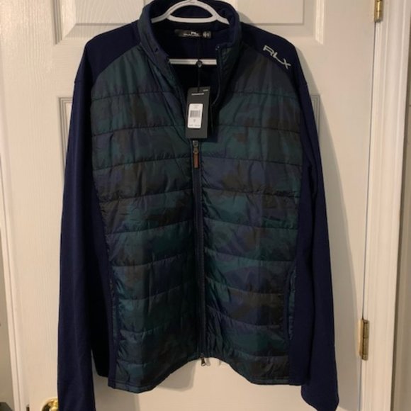 rlx quilted golf jacket